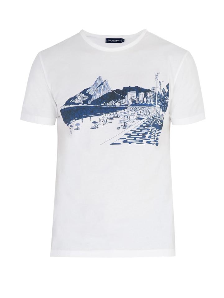 Frescobol Carioca Beach Scene T-shirt