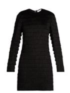 Raey Long-sleeved Fringed Dress