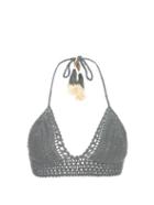 She Made Me Essential Bralette Crochet Bikini Top
