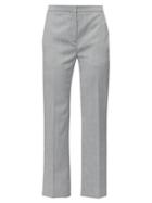 Matchesfashion.com Alexander Mcqueen - High-rise Herringbone-wool Trousers - Womens - Black White