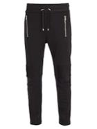 Balmain Slim-fit Cotton-jersey Track Pants