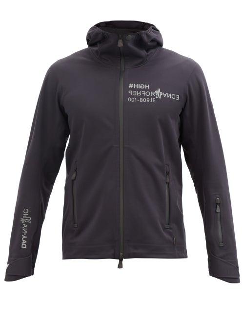 Moncler Grenoble - Day-namic Printed Shell Hooded Jacket - Mens - Black