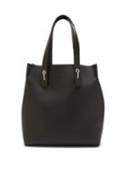 Matchesfashion.com Bonastre - Hook Grained-leather Tote Bag - Mens - Black