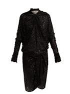 Dodo Bar Or Ida Polka-dot Fil-coup Mini Dress
