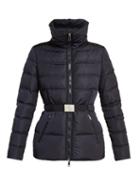 Matchesfashion.com Moncler - Alouette Quilted Nylon Jacket - Womens - Navy