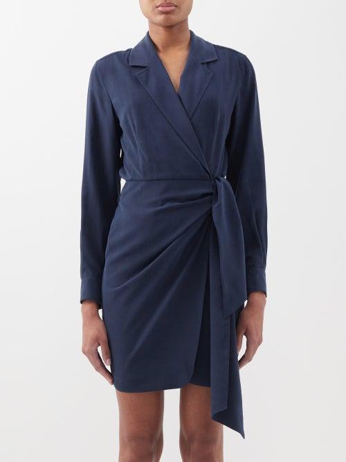 Max Mara - James Dress - Womens - Navy