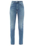 Matchesfashion.com Totme - New Standard High-rise Skinny-leg Jeans - Womens - Denim