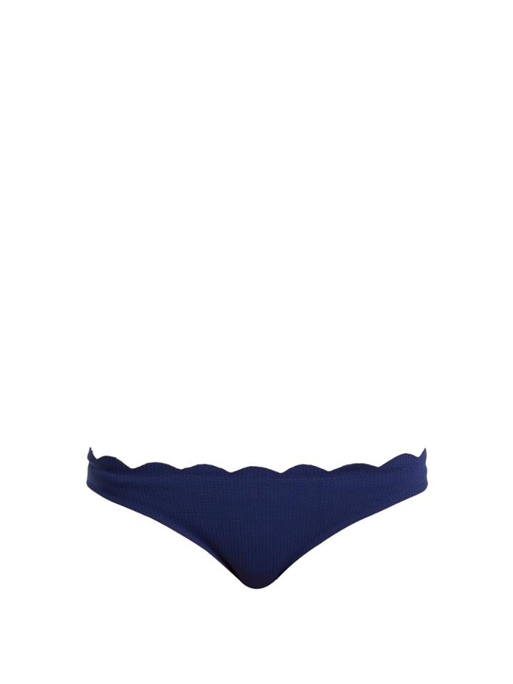 Marysia Santa Barbara Scallop-edged Bikini Briefs