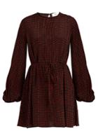 Diane Von Furstenberg Ferma-print Silk Mini Dress