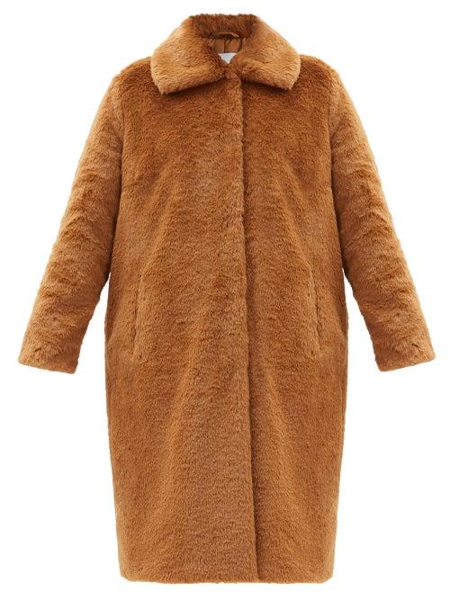 Matchesfashion.com Stand Studio - Maxine Faux-fur Coat - Womens - Brown