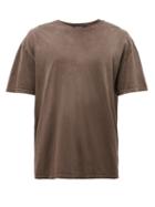Mens Rtw Ksubi - Kross Biggie Cross-print Cotton-jersey T-shirt - Mens - Brown