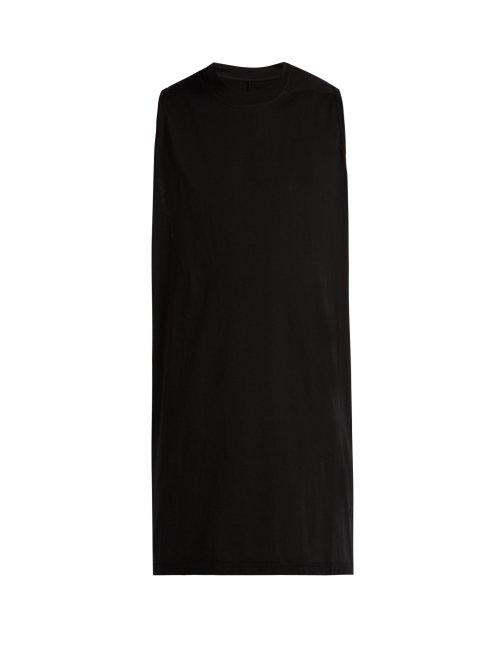 Matchesfashion.com Rick Owens Drkshdw - Oversized Cotton Tank Top - Mens - Black