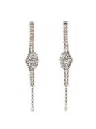 Sonia Rykiel Oversized Crystal-embellished Earrings
