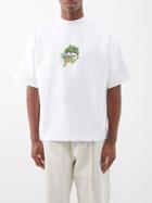 Jacquemus - Grenouille Printed Cotton-jersey T-shirt - Mens - White Multi