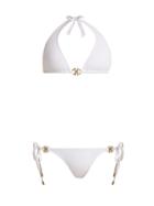 Matchesfashion.com Melissa Odabash - Bahamas Halterneck Bikini - Womens - White