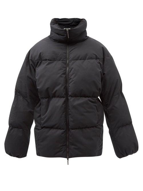 Studio Nicholson - Oject Padded Cotton-blend Coat - Mens - Dark Navy