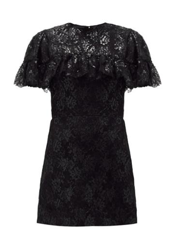 Matchesfashion.com The Vampire's Wife - The Nearly Nuthin' Lady Kristina Liberty Dress - Womens - Black