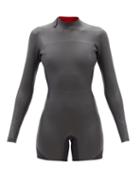 Ladies Beachwear Stockholm Surfboard Club - Christel 3/2mm Short Neoprene Wetsuit - Womens - Black