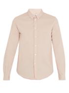 Éditions M.r Honeycomb-knit Cotton-oxford Shirt