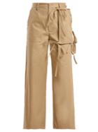 Mm6 Maison Margiela Utility-pocket Cotton Chino Trousers