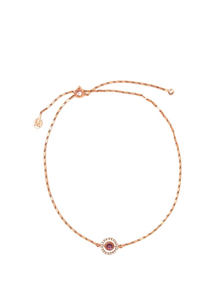 Marie Mas Small Diamond, Amethyst, Topaz & Gold Bracelet