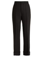 Helmut Lang Turn-up Cuff Flared Trousers