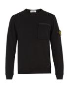 Stone Island Zip-pocket Cotton Sweatshirt