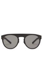 Matchesfashion.com Mykita - X Maison Margiela Transfer Metal Sunglasses - Mens - Black