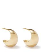 Completedworks - 14kt Gold-plated Hoop Earrings - Womens - Yellow Gold