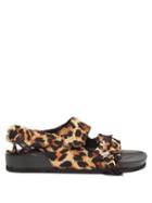 Matchesfashion.com Arizona Love - Apache Leopard-print Moulded-sole Sandals - Womens - Leopard
