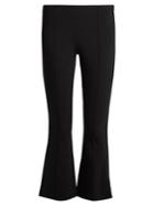 The Row Becca Kick-flare Cropped Cady Trousers