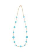 Matchesfashion.com Irene Neuwirth - Turquoise & 18kt Gold Necklace - Womens - Yellow Gold