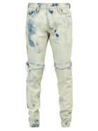 Matchesfashion.com Fear Of God - Washed Selvedge Slim Leg Jeans - Mens - Light Blue
