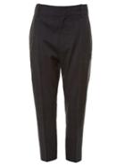 Isabel Marant Étoile Noah Checked Drop-crotch Cropped Trousers