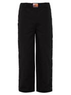 Matchesfashion.com Boramy Viguier - Press Stud Cotton Blend Trousers - Mens - Black