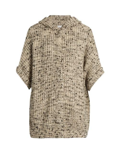 Brunello Cucinelli Cashmere And Silk-blend Hooded Cardigan