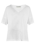 Vince Dropped-shoulder Jersey T-shirt