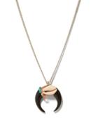 Isabel Marant - Crescent-moon Necklace - Mens - Silver