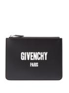 Givenchy Logo-print Small Leather Pouch