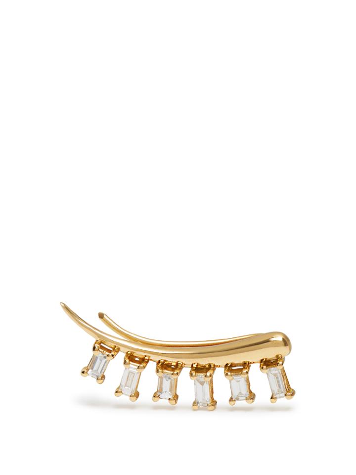Ileana Makri Diamond & Yellow-gold Ear Cuff
