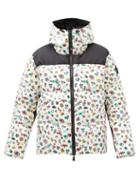 Moncler Grenoble - Mazod Printed Down Hooded Coat - Mens - White