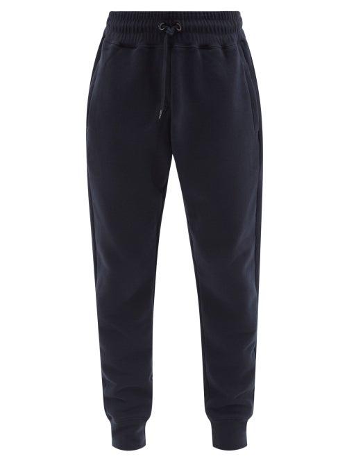 Raey - Recycled-yarn Cotton-blend Slim-fit Trackpants - Mens - Dark Navy