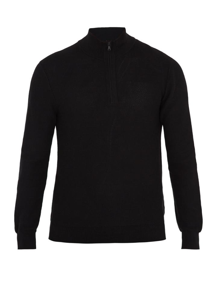 Polo Ralph Lauren High-neck Cotton-knit Sweater