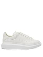 Matchesfashion.com Alexander Mcqueen - Raised-sole Low-top Leather Trainers - Mens - White