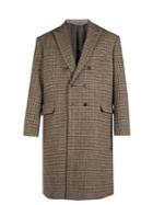 Balenciaga Checked Wool Coat