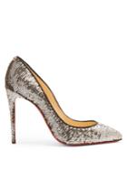Christian Louboutin Pigalle Follies 100mm Sequin-embellished Pumps