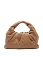 Matchesfashion.com Bottega Veneta - The Shoulder Pouch Small Leather Bag - Womens - Tan