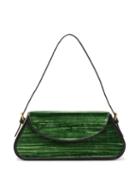 Matchesfashion.com By Far - Uma Crushed Velvet Handbag - Womens - Green