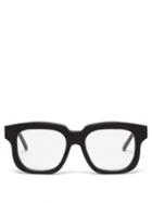 Matchesfashion.com Kuboraum - K25 Square Acetate Glasses - Mens - Black