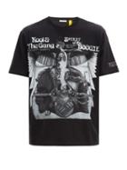 Matchesfashion.com 7 Moncler Fragment - Spirit Of The Boogie-print Cotton-jersey T-shirt - Mens - Black